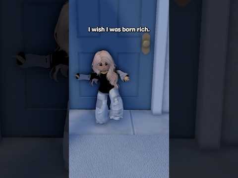 She Wished to Be Rich… and Instantly Regretted It #roblox #berry #shorts