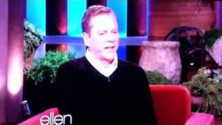 Kiefer Sutherland The Ellen Show 2012