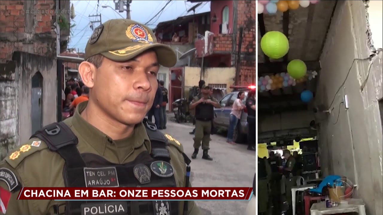 Chacina deixa 11 pessoas mortas em Belém (PA)