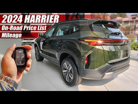 Tata Harrier Facelift 2024 Adventure+ (2nd Top) On Road Price List, Mileage, Features