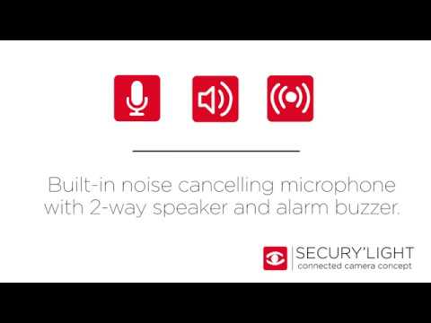 Lutec LED-Bewegungsmelder ELARA mit Kamera und Stimmerkennung, 2-Wege-Kommunikation per App steuerbar - Second Medium