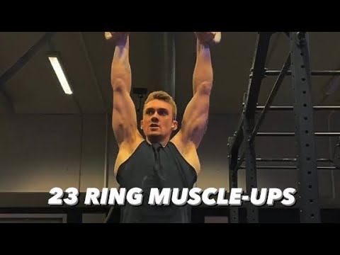 23 Ring Muscle-ups - New World Record
