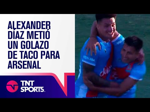 ALEXANDER DÍAZ interceptó un disparo de Kruspzky DE TACO 🤯  y METIÓ UN GOLAZO ⚽ para Arsenal