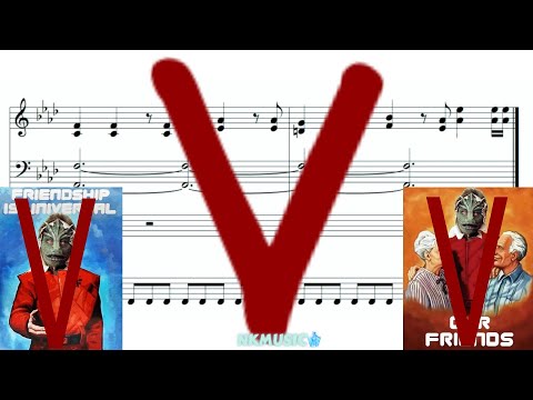 V: The Final Battle #sheetmusic Barry De Vorzon & Joseph Conlan Best TV #instrumentalmusic