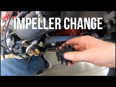 Inboard Boat Engine Impeller Change | Volvo Penta 5.7