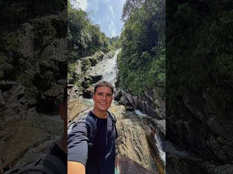 CASCADA SANTA BARBARA 🇨🇴❤️🍃 #antioquia