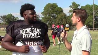 LSU Commit Tyler Shelvin On 2016 Season