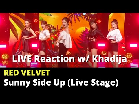 Khadija Reacts: Sunny Side Up LIVE PERFORMANCE by Red Velvet