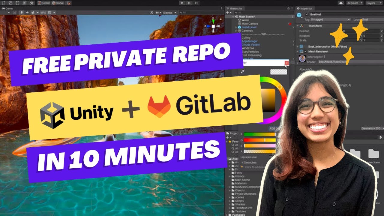 How to setup GitLab with Unity 3D | Unity Tutorial