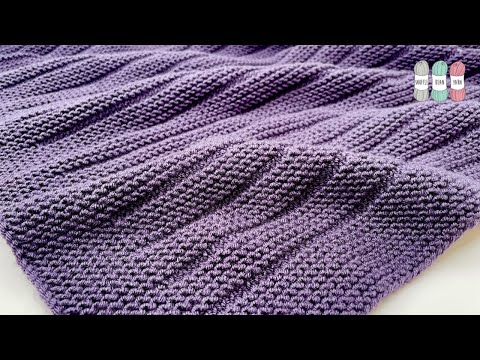 How to Knit the "Henry" Baby Blanket