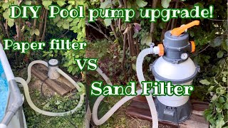Bestway Flowclear Sand Filter System   Unboxing, assembly installation and first impressions. 58515