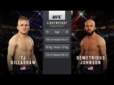 UFC 3 DREAM FIGHTS - T.J. DILLASHAW VS DEMETRIOUS JOHNSON