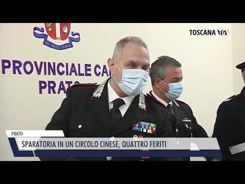 2022-08-29 PRATO - SPARATORIA IN UN CIRCOLO CINESE, QUATTRO FERITI