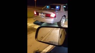 Grand marquis on 28&#39;s with Oracle wheel rings