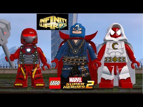 LEGO Marvel Superheroes 2 - Arachknight, Soldier Supreme and Iron Hammer From Infinity Warps Custom
