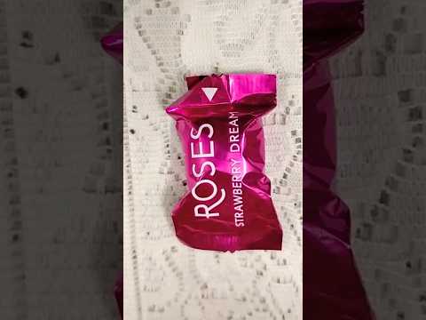 Roses Strawberry Dream Chocolate Unwrapping Asmr video #shorts #asmr #chocolate