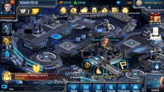 Empires of Starship android game first look gameplay español
