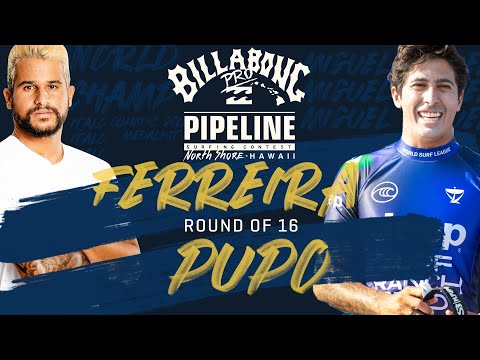 Ferreira vs. Pupo Billabong Pro Pipeline - Round of 16 Heat Replay