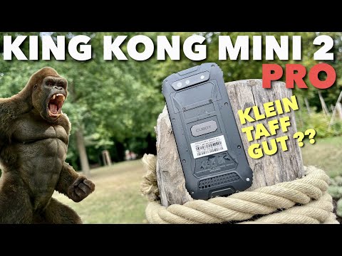 KING KONG Mini 2 Pro - Klein, taff, gut ?? Outdoor Smartphone mit iPhone 5 Abmessungen - REVIEW