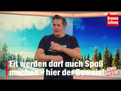 Philipp's message on Tuesday, February 10th: Getting fit can also be fun