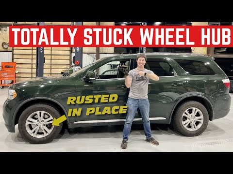 This Is The Most STUCK Wheel Hub I've EVER SEEN *Totally Rusted*