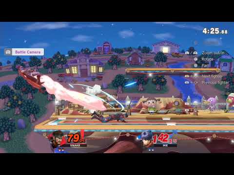 SSBU Online - Havoc (Snake) vs SM (Ike)