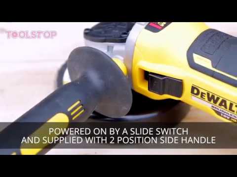 DeWALT DCG405N BRUSHLESS 18V XR Li ION ΓΩΝΙΑΚΟΣ ΤΡΟΧΟΣ Ø 125mm ΧΩΡΙΣ ΜΠΑΤΑΡΙΑ #DCG405N