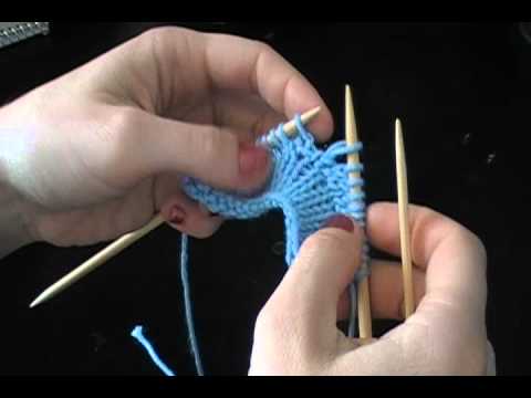 1st YouTube video about how to fix a dropped kfb stitch