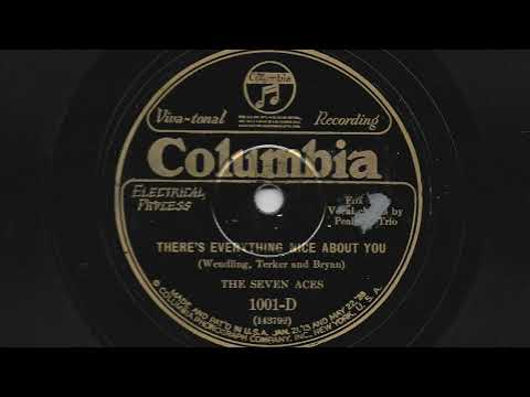 There's Everything Nice About You - The Seven Aces - 1927