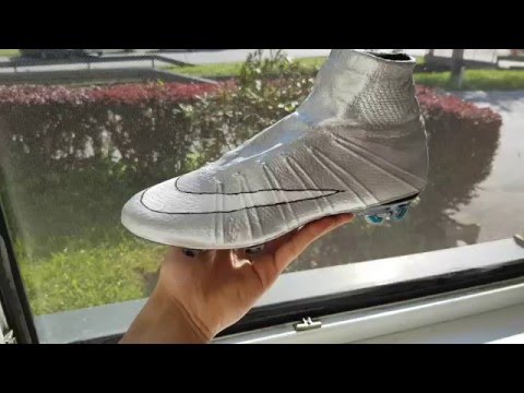 Nike Mercurial Superfly 4 Metallic Silver Galaxy by Mehmed Özer 1M1 Custom