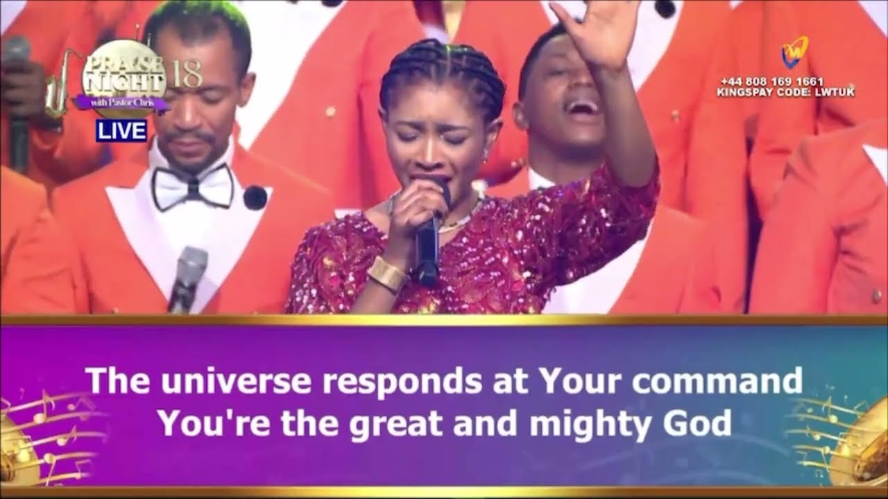 PRAISE NIGHT 18 || LOVEWORLD SINGERS - YOU SAID LET THERE BE