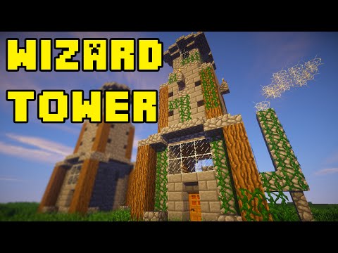 Minecraft: Wizard/Mage Tower Build Tutorial Xbox/PC/PE/PS3
