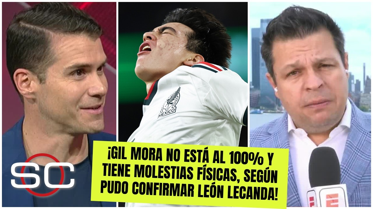 Gil Mora en duda para choque de México ante Estados Unidos por lesión ¡Alarma total! | SportsCenter