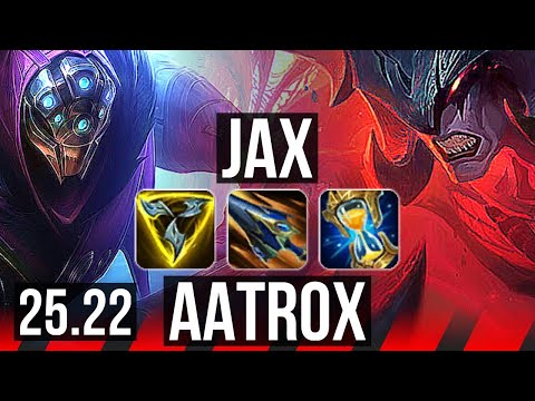 JAX vs AATROX (TOP) | 13/3/7 | EUW Master | 25.22