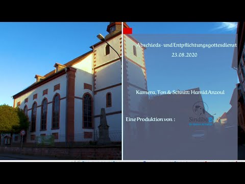 Abschieds  und Entpflichtungsgottesdienst 23 08 2020
