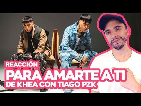 Productor musical reacciona a PARA AMARTE A TI de KHEA con THIAGO PZK