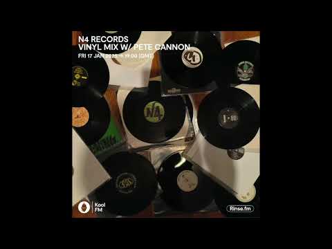 Pete Cannon one hour Jungle vinyl mix for Kool Fm & N4 Records