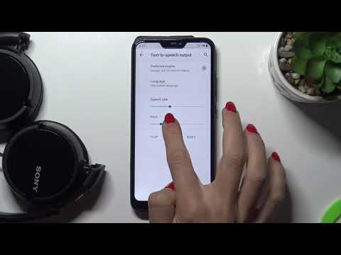 How to Manage Text to Speech on XIAOMI Mi A2 Lite