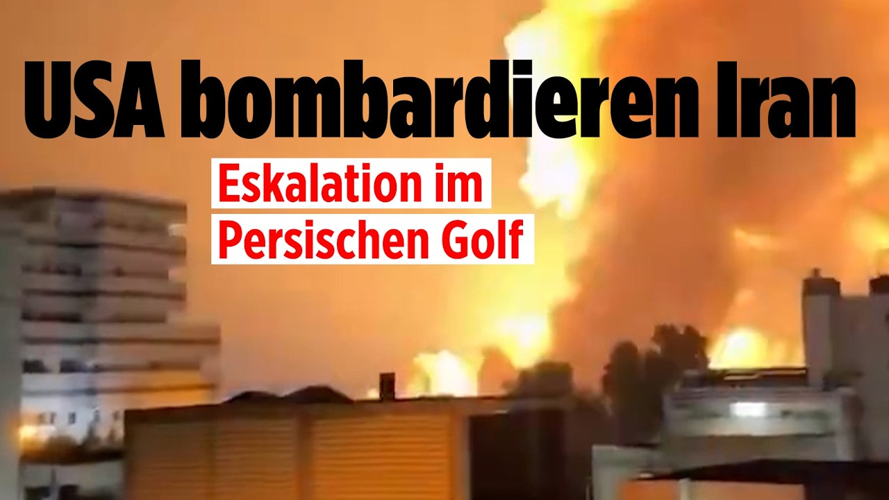 Nahostkrieg: USA bombardieren Iran wenige Stunden nach Nato-Gipfel in Ankara!