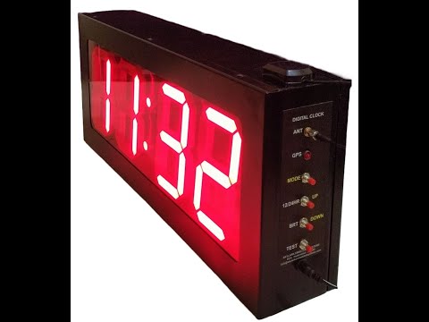 Gps digital clock (8 inches)