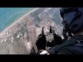 Watch Over The Shoulder F 16 Demonstration Flight At The Myrtle Beach Airshow
