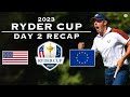 2023 Ryder Cup Day 2: Team USA rebounds to split Day 2 as Team Europe maintains LEAD I CBS Sports