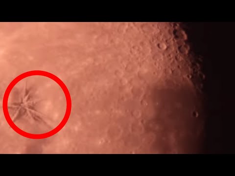 something crashed the blood moon lunar eclipse