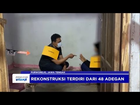 REKONSTRUKSI KASUS PENGANIAYAAN POLRES PURWOREJO