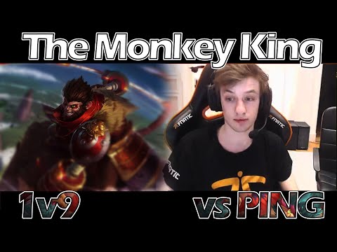 Nemesis vs PING | 1v9  gameplay | The Monkey King !
