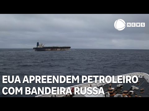 EUA apreendem petroleiro com bandeira russa e ligado à Venezuela após perseguição