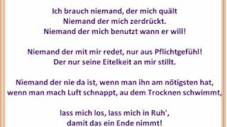 Flugzeuge im Bauch-REAL KARAOKE !