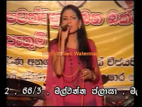 Husmak durin shashika nisansala with makola geeth