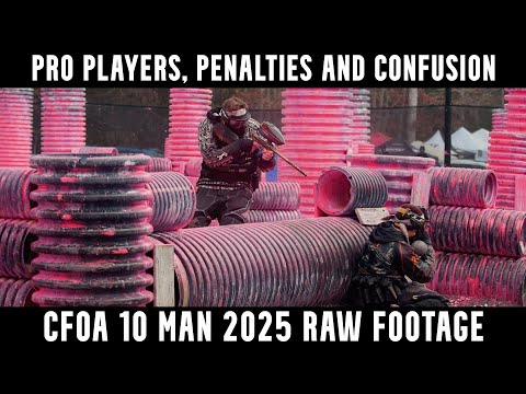 CFOA 10 Man Raw Footage - Pro Players, Insane Shots, and Penalties