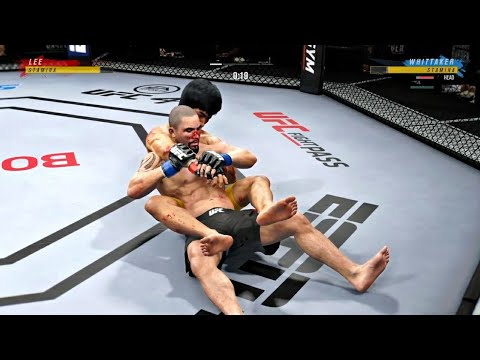 THE UNEXPECTED ONE | BRUCE LEE VS ROBERT WHITTAKER | UFC 4 K1 RULES | UFC 4 2020 | EA SPORTS UFC 4